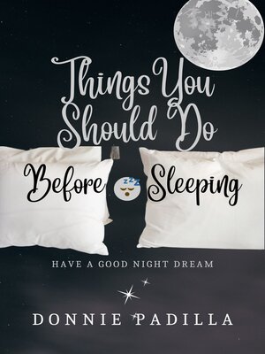 cover image of Things You Should Do Before Sleeping